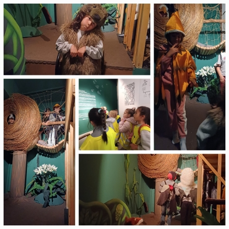 Klasa 2a uczestniczyła we wspaniałych zajęciach w Galerii Tworzę się. 