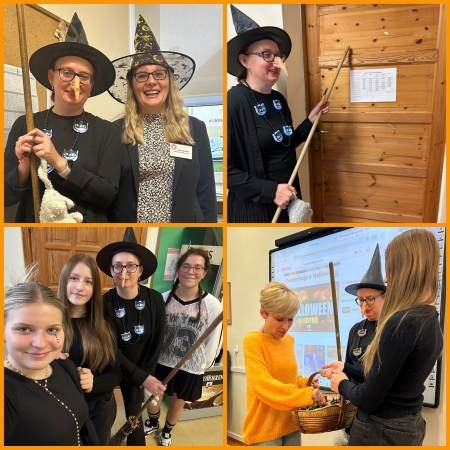Relacja z Akcji „Czarownica” – magiczne Halloween w naszej szkole!