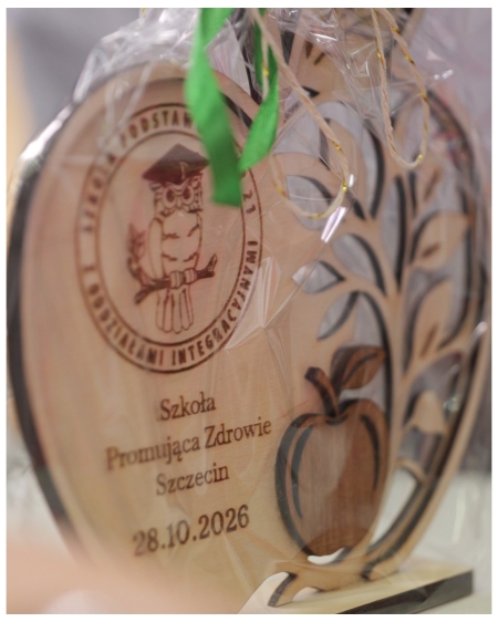 Uroczyste wręczenie Wojewódzkiego Certyfikatu „Szkoła Promująca Zdrowie”!